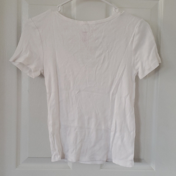 No Boundaries Ribbed Tee Shirt - Picture 4 of 5